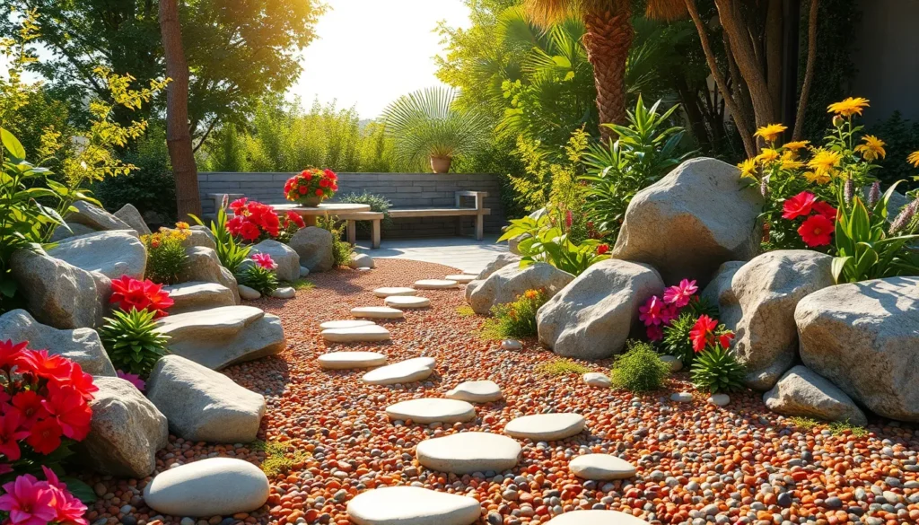 gardening stones