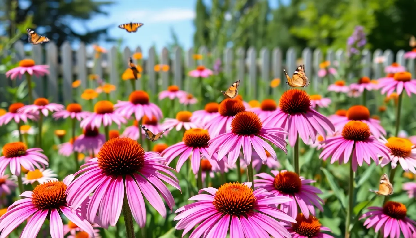 coneflower garden design